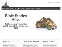 Tablet Screenshot of biblestoriesalive.org